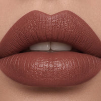 Elqora Cosmetics | Matte Liquid Lipstick I Long Lasting I Transferproof & Smudgeproof I Lasts upto 16hrs I I 4 ml, Amber brown